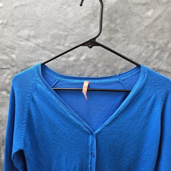 BB Couture Royal Blue Knit Cardigan | Women’s Medium - Picture 3 of 10